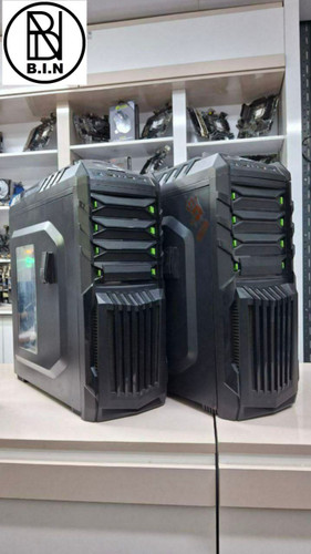 کیس گیمینگ باراد آی تی نت Green X2 Jagvar با مادربرد Asus H270 Plus